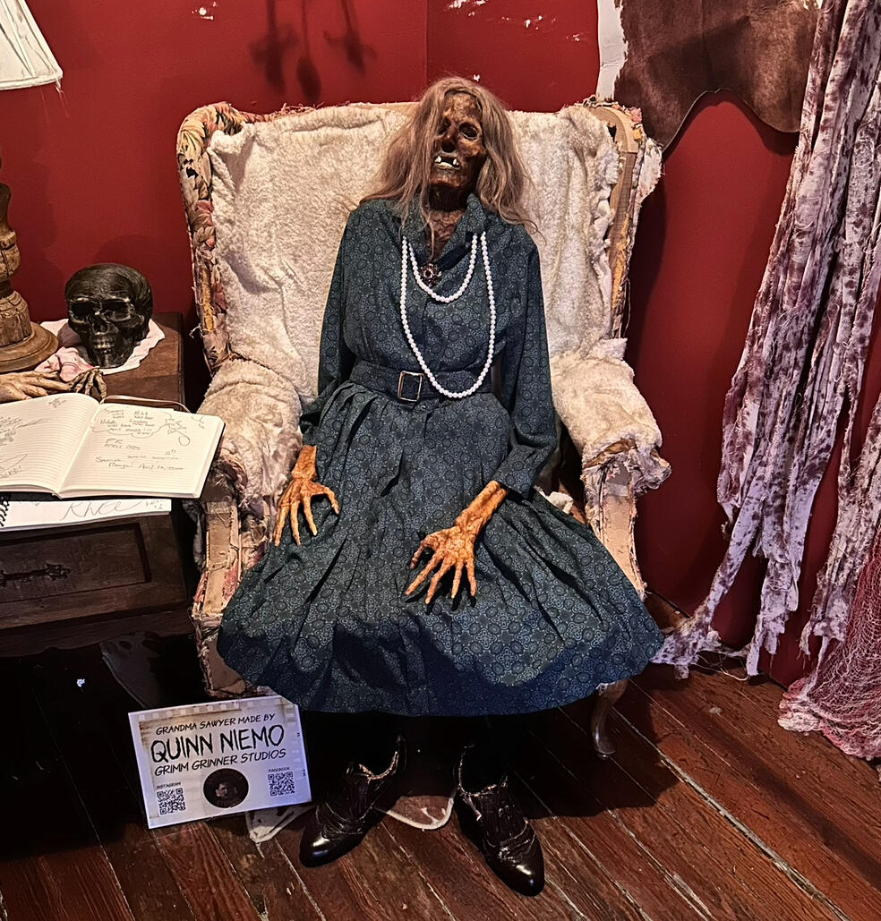 Grandma Sawyer at Hoopers Kingsland